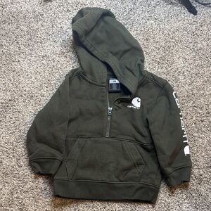Carhartt Kids Olive Green Hoodie